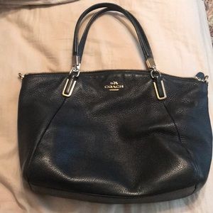 Navy Coach Purse